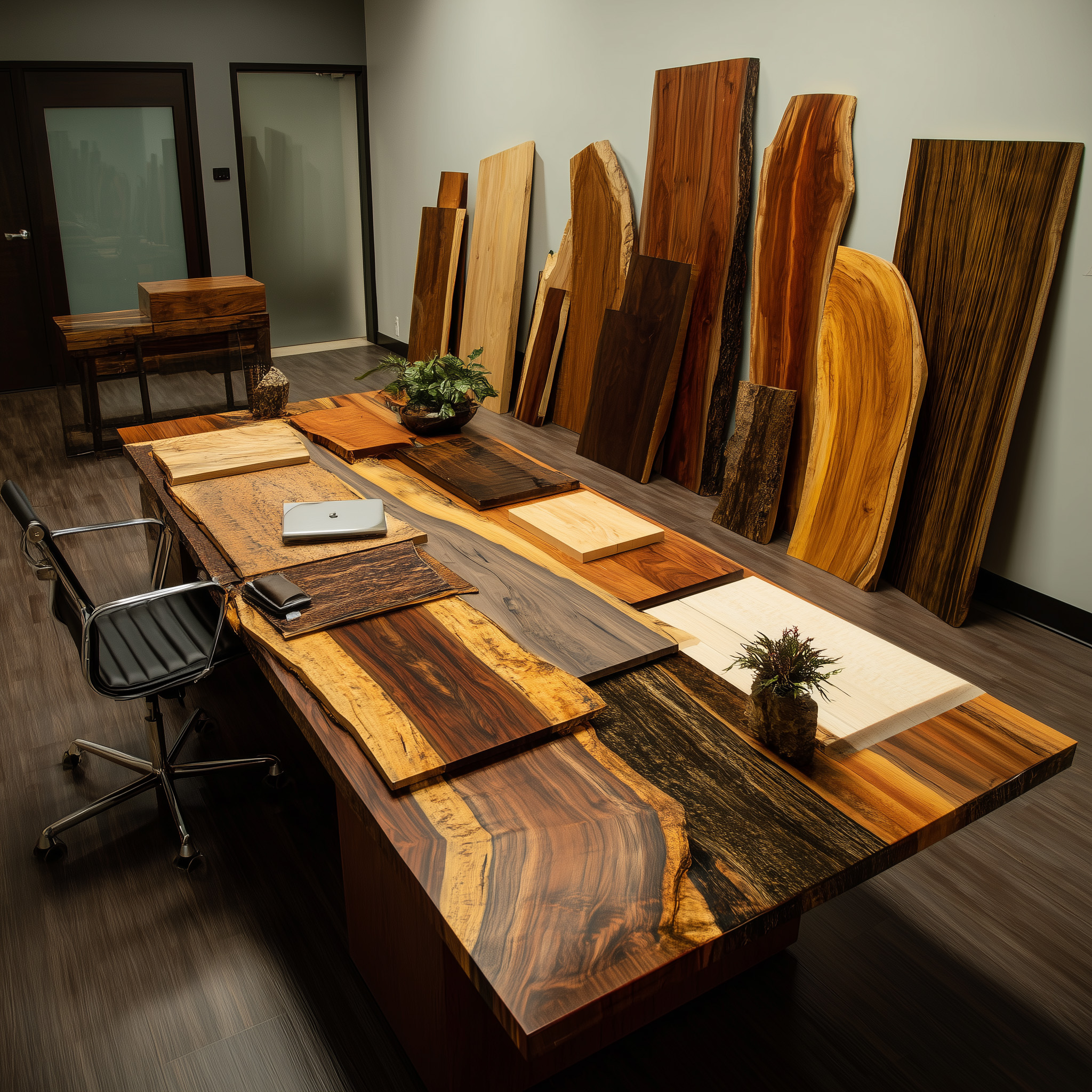 Exotic Wood Base