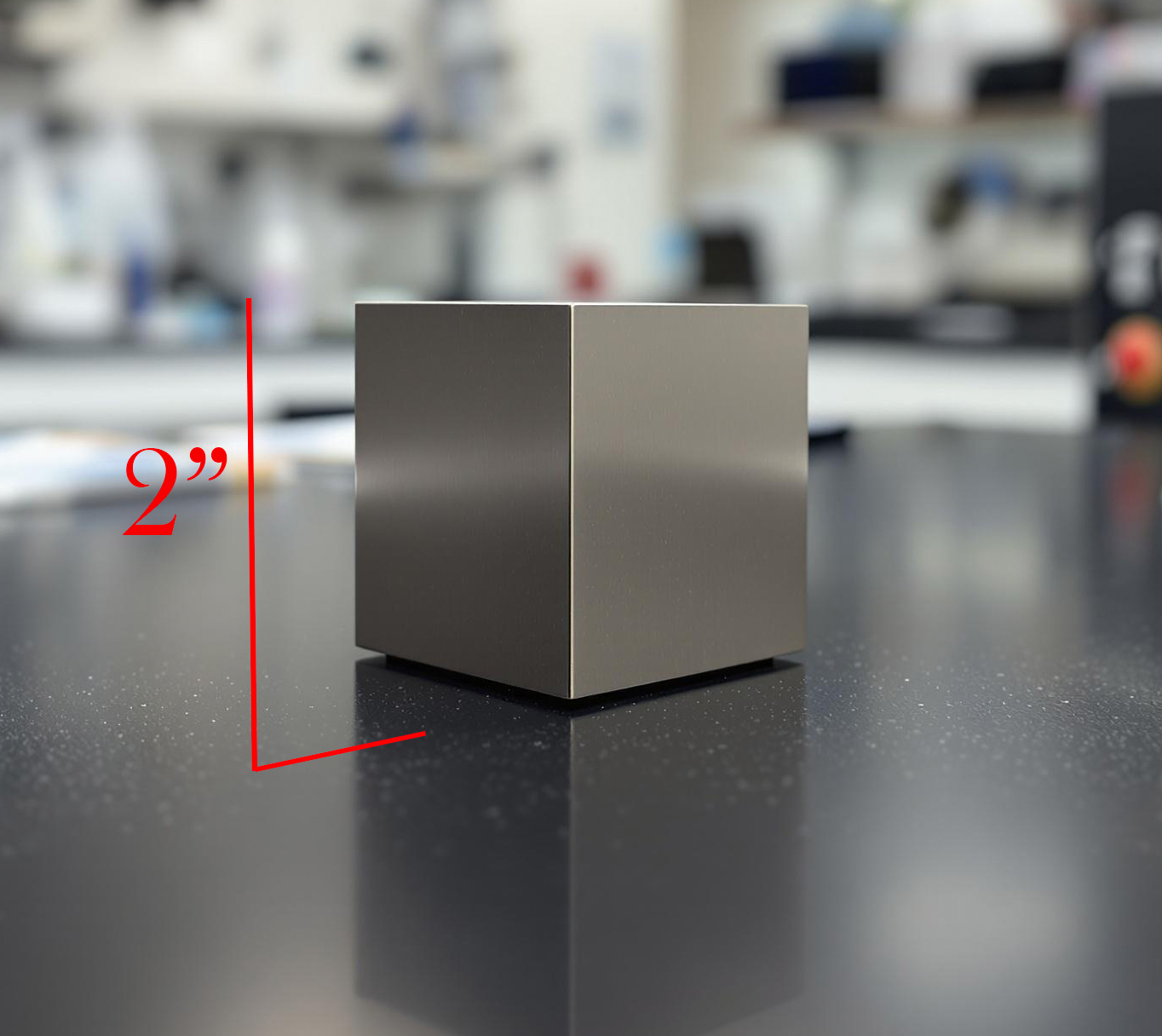 2-Inch Tungsten Cube